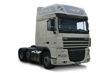 Car Hire Barking - 44 Tonne Sleeper Truck - Truck hire Barking