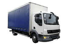 Car Hire Barking - 7.5 Tonne Curtain Side Truck - Truck hire Barking